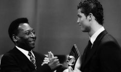 النجم البرتغالي كرستيانو رونالدو يعزي برحيل بيليه